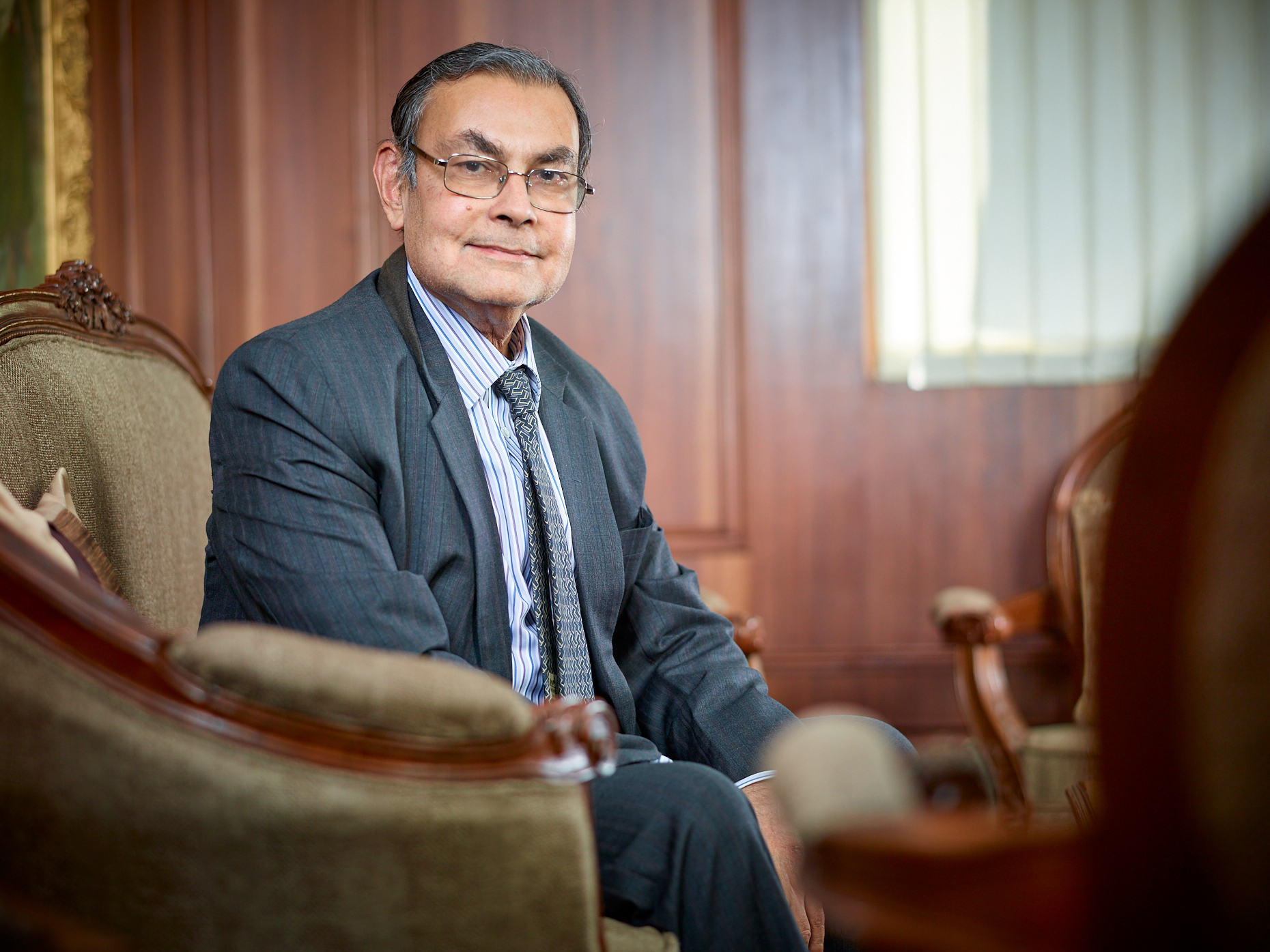 Executive Portrait of Arun Kothari, Chairman, Kothari Group