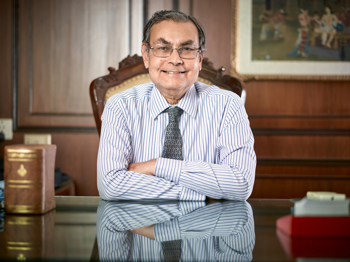 Corporate Portrait Shoot - Kothari Industries Chairman, Arun Kothari