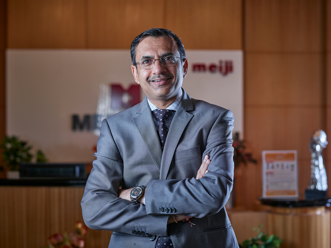 Corporate Headshot & Professional Portrait Photography of Pankaj Garg, Group CEO & Managing Director , Medreich for International Media