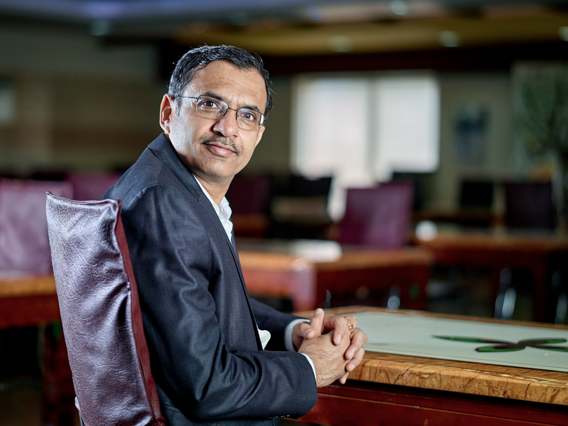 Executive Portrait of Pankaj Garg, Group CEO & Managing Director , Medreich, for Industry Leading Executive Magazine