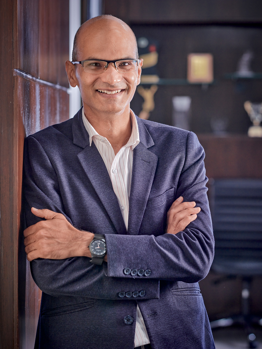 Business Images & Corporate headshot Photography of Mahesh Bhalgat,  Chief Operating Officer, Syngene International Limited for The CEO Magazine Cover Story