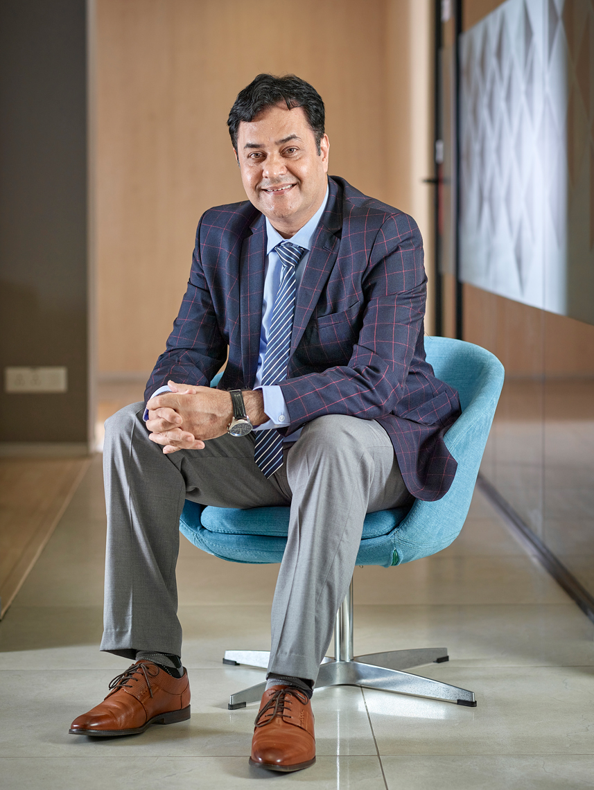 Commercial Executive Photography of Rajeev, CEO, Hyundai Constructions, Pune for an International Magazine By Arindom Chowdhury