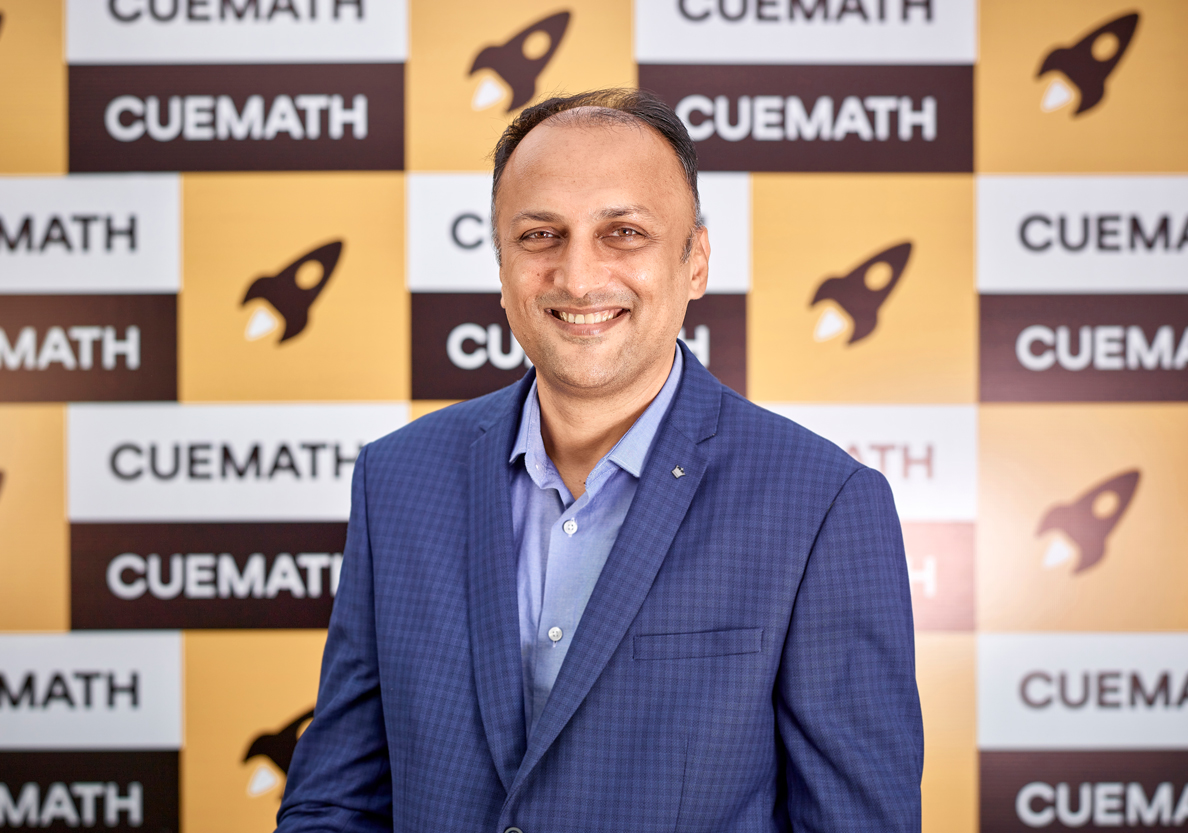 Commercial Executive Headshot of  Founder, CueMath, Bangalore for an International Magazine By Arindom Chowdhury