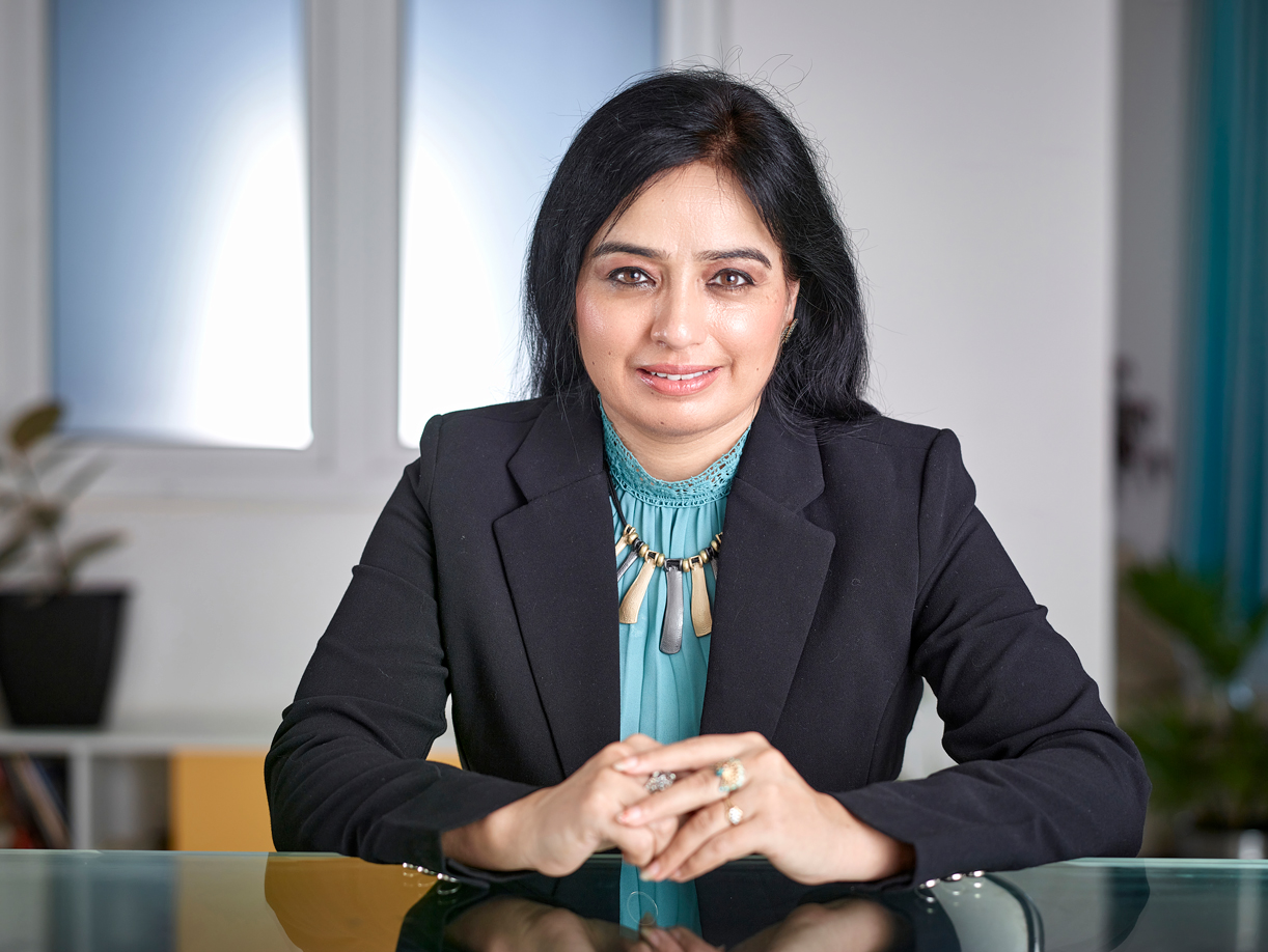Professional Corporate Image of  a Lady Doctor, in Bangalore for an International Media By Arindom Chowdhury
