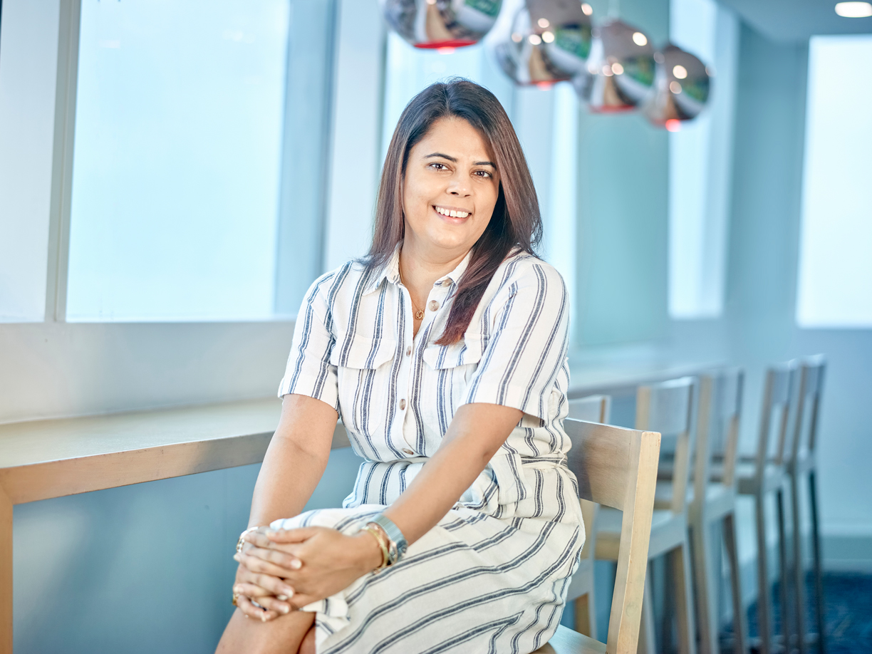 Candid Business Candid Portrait of  Anjali, India Head LHH, Bangalore for a MultiNational Organisation By Arindom Chowdhury