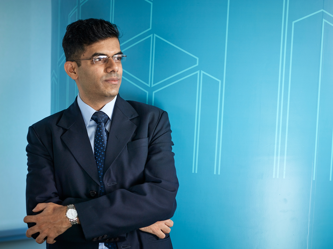 Corporate Portrait of Acesendas Signbridge CEO Vinamra Srivastava