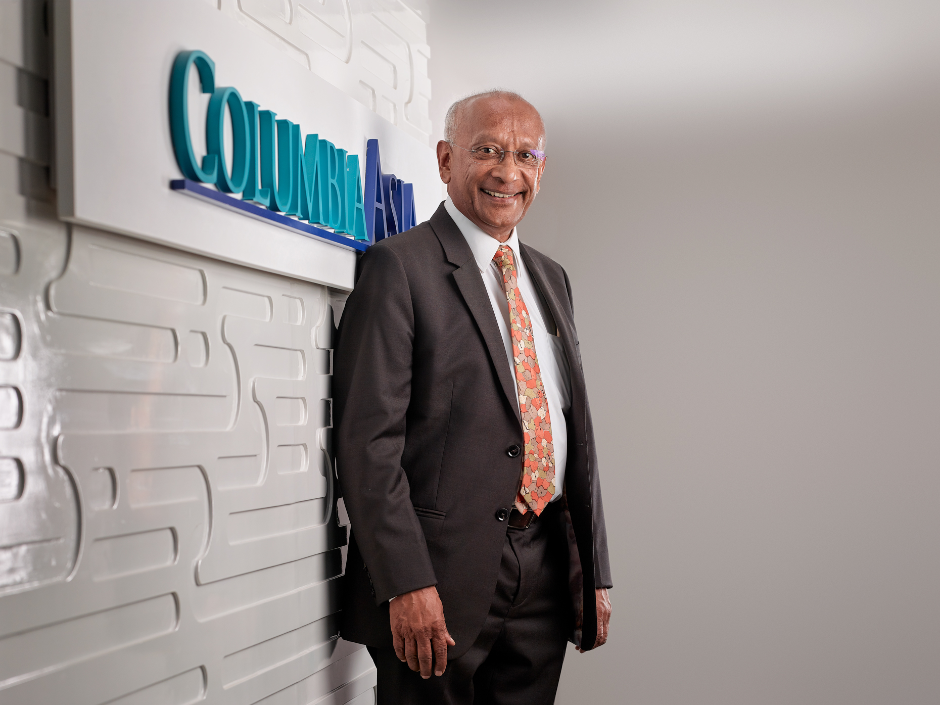 Professional Corporate Headshot for THE CEO MAGAZINE , Group CEO & MD of Columbia Asia Hospitals