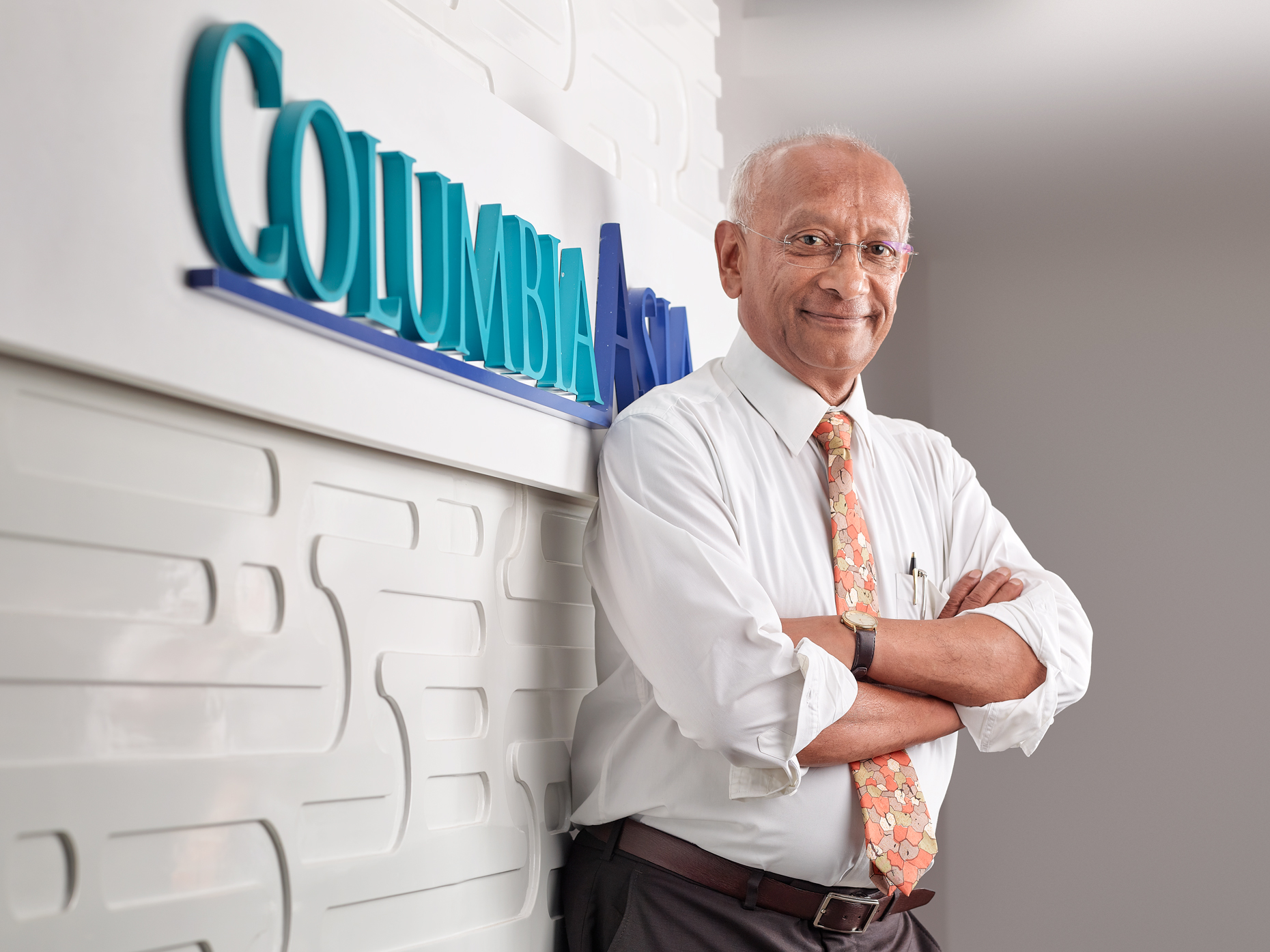 Business Headshot of Dr. Nandakumar Jairam CEO, Columbia Asia Hospitals