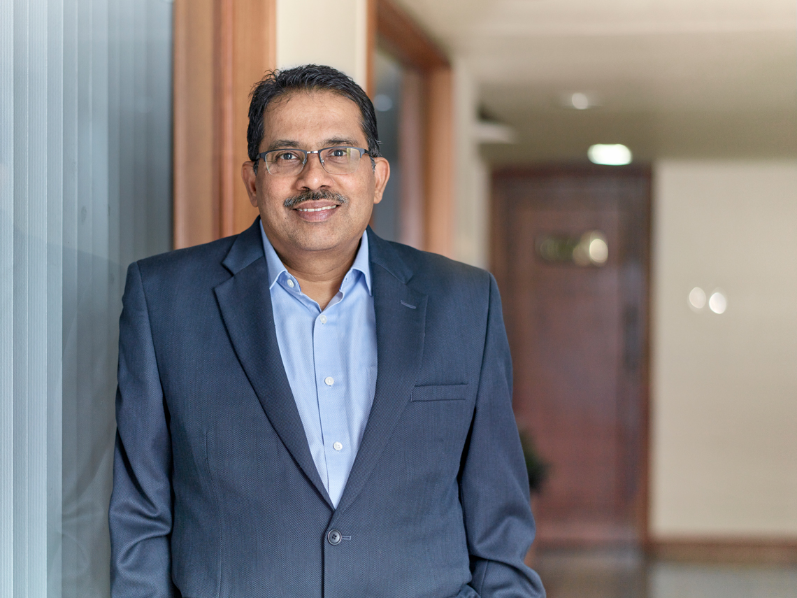 Corporate Portrait of George Alexander, Managing Director of Muthoot Finance