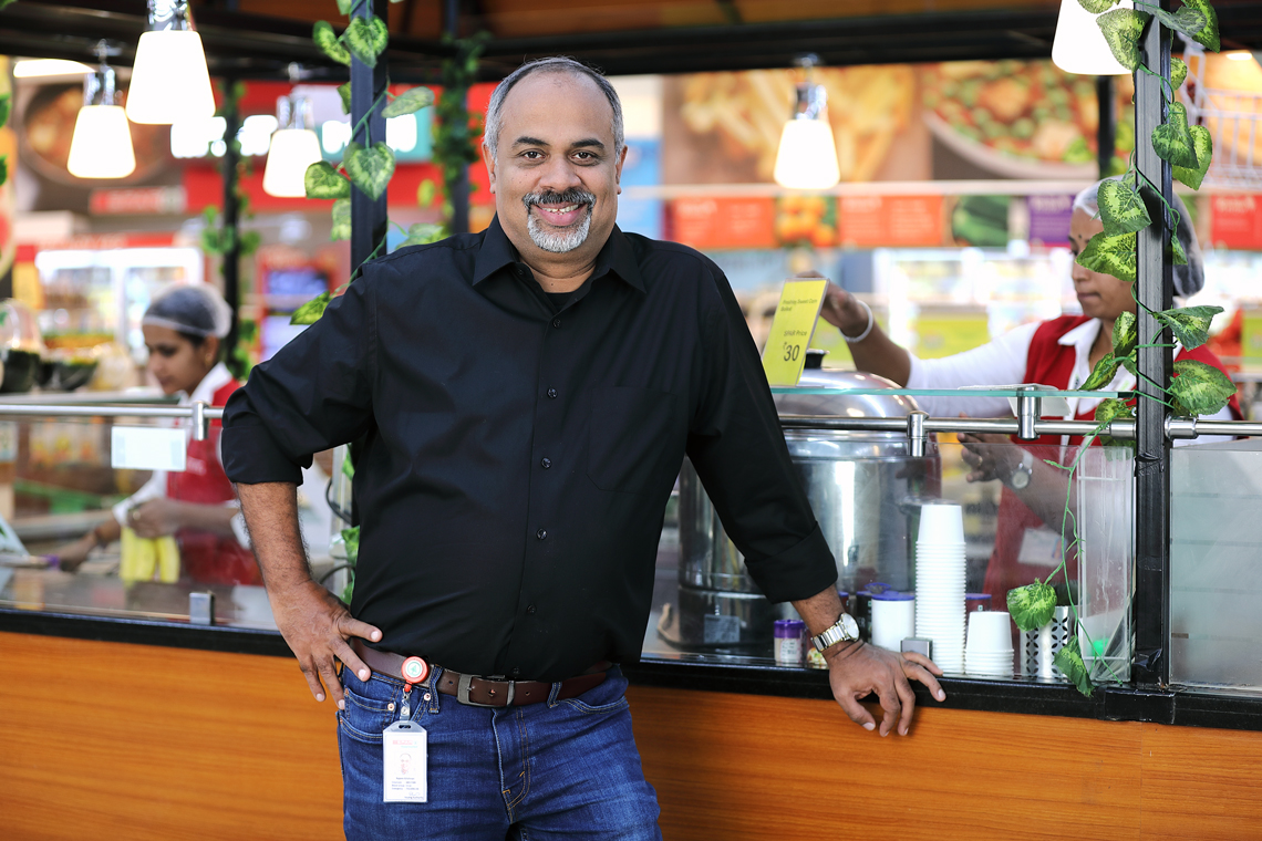 Corporate Portrait Shoot SPAR HyperMarket India CEO Rajeev Krishnan