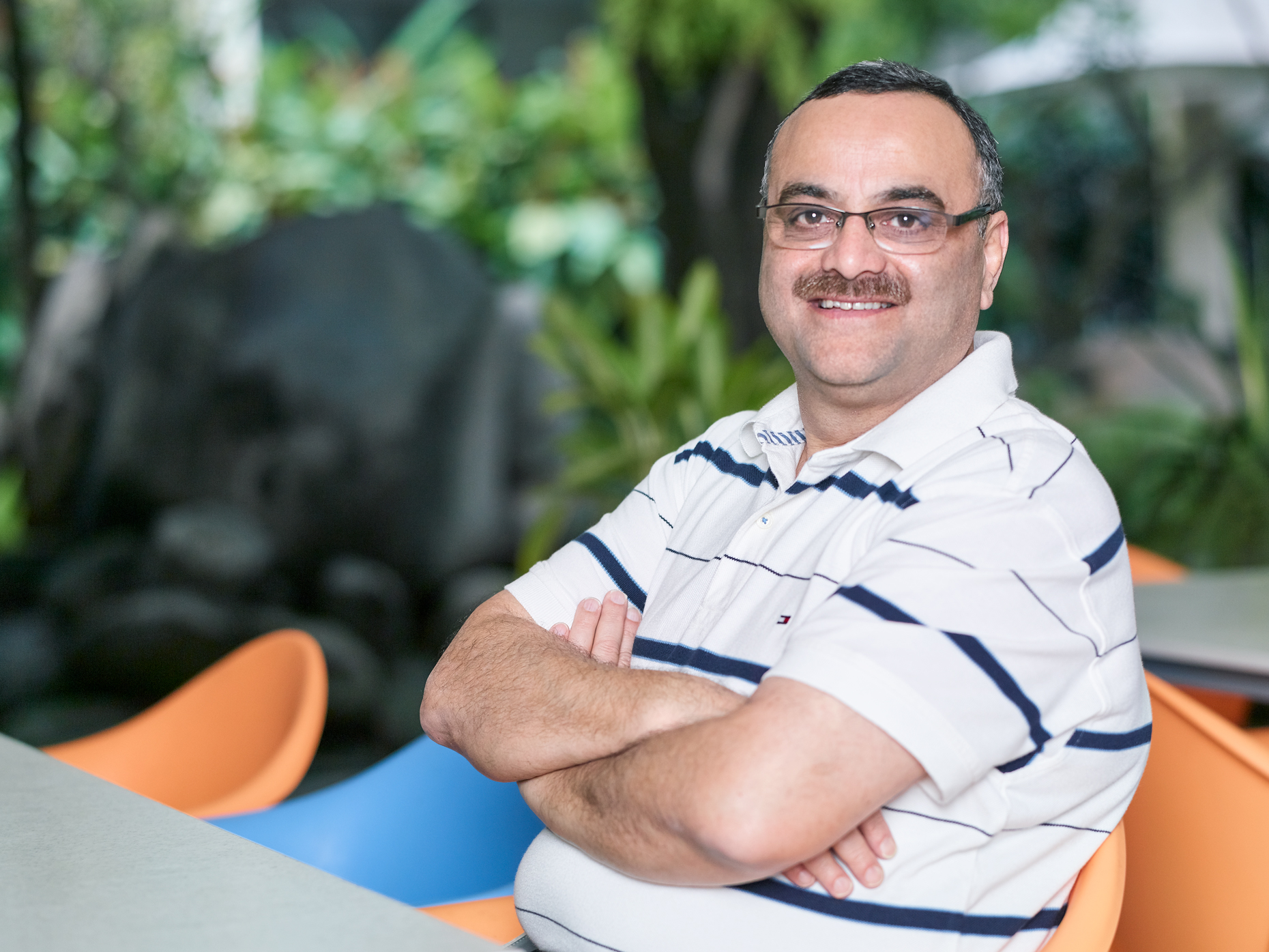Creative Corporate Portrait for of Sanjay Koul published in The CEO Magazine, an International Magazine By Arindom Chowdhury